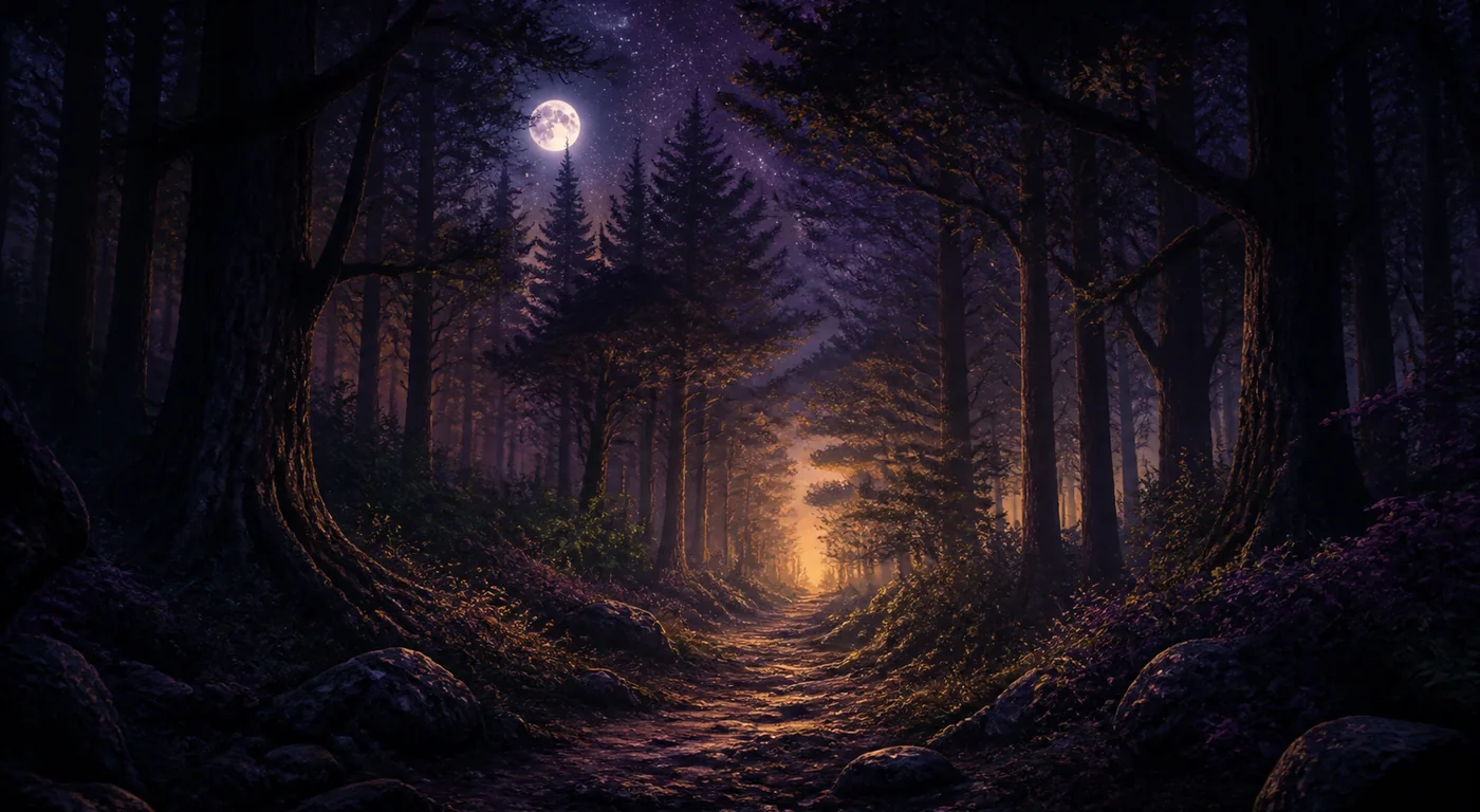 Forest — dream symbol illustration