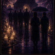 Funeral — dream symbol illustration