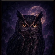 Owl — dream symbol illustration