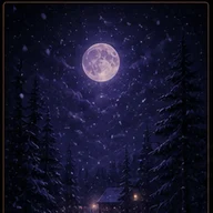 Snow — dream symbol illustration