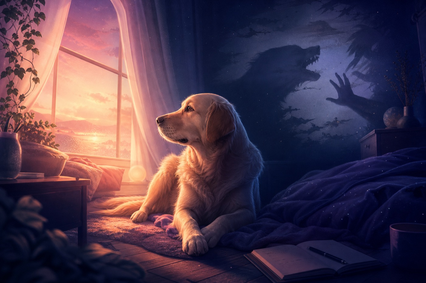 Dog — dream symbol illustration
